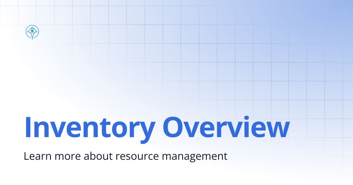 Inventory overview apono