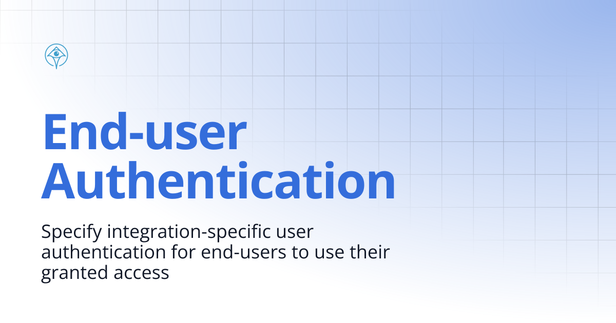 End-user Authentication | Documentation and Guides | Apono